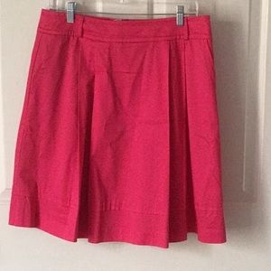 White House Black Market hot pink skirt
